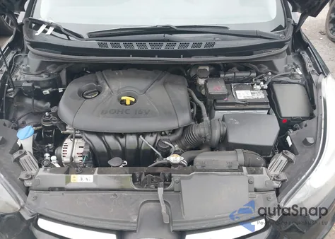 2016 Hyundai Elantra Se from USA, damaged, VIN 5NPDH4AE2GH668598